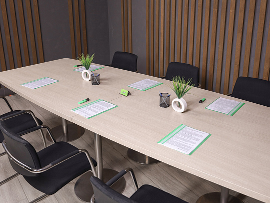 Стол для переговоров ДСП Дуб Россия