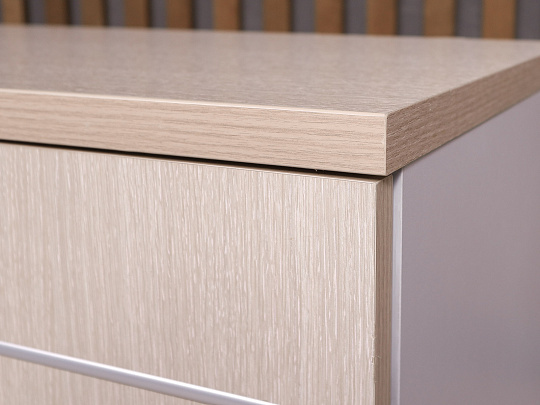 Тумба под оргтехнику ДСП Ясень шимо Россия