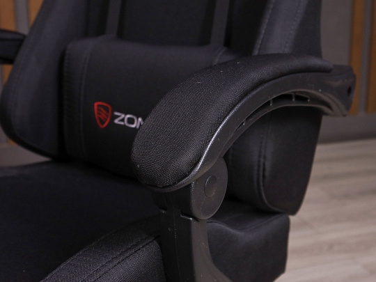 Кресло руководителя Zombie Ткань Чёрный Россия