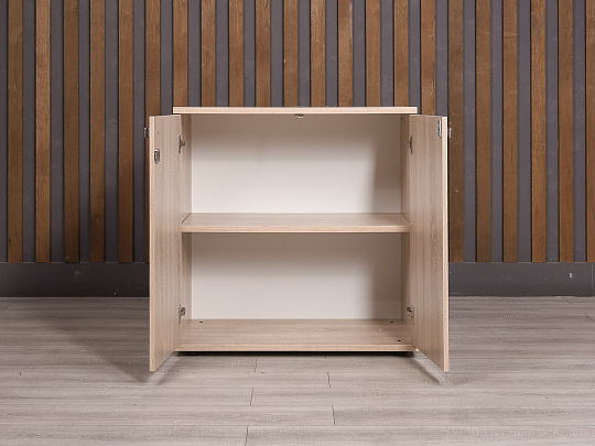 Тумба под оргтехнику ДСП Ясень шимо Россия