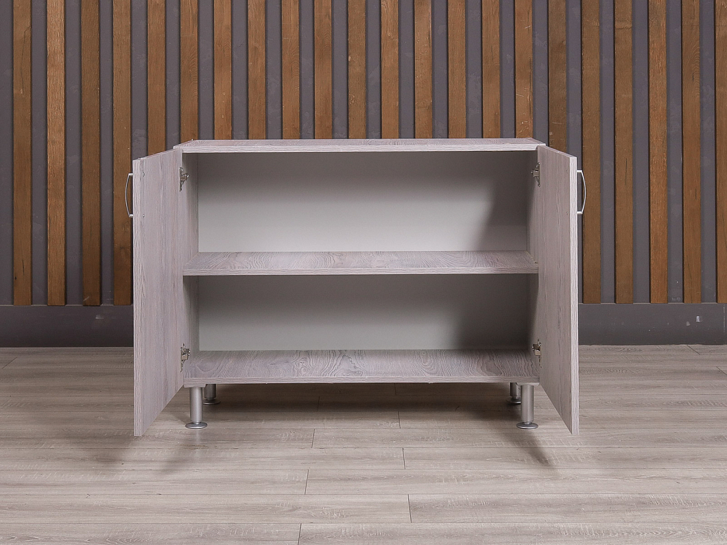 Тумба под оргтехнику ДСП Ясень шимо Россия (243741-04125)