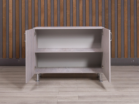 Тумба под оргтехнику ДСП Ясень шимо Россия