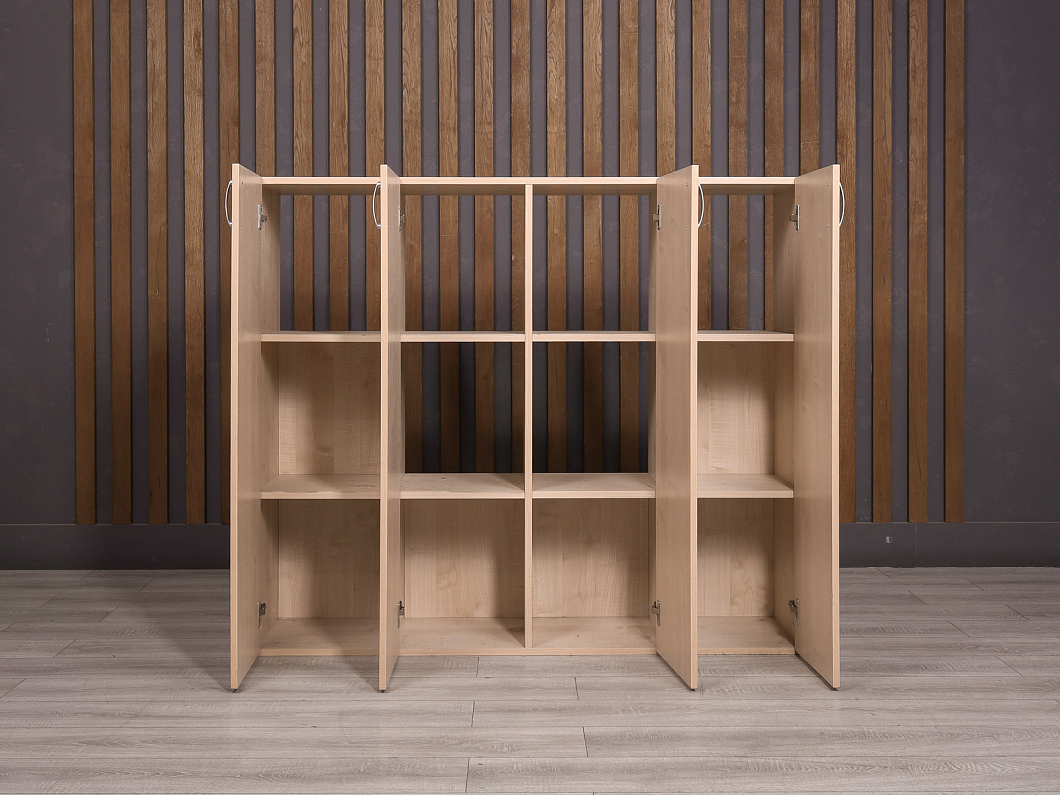 Шкаф-стеллаж для документов ДСП Дуб Россия (253564-20045)