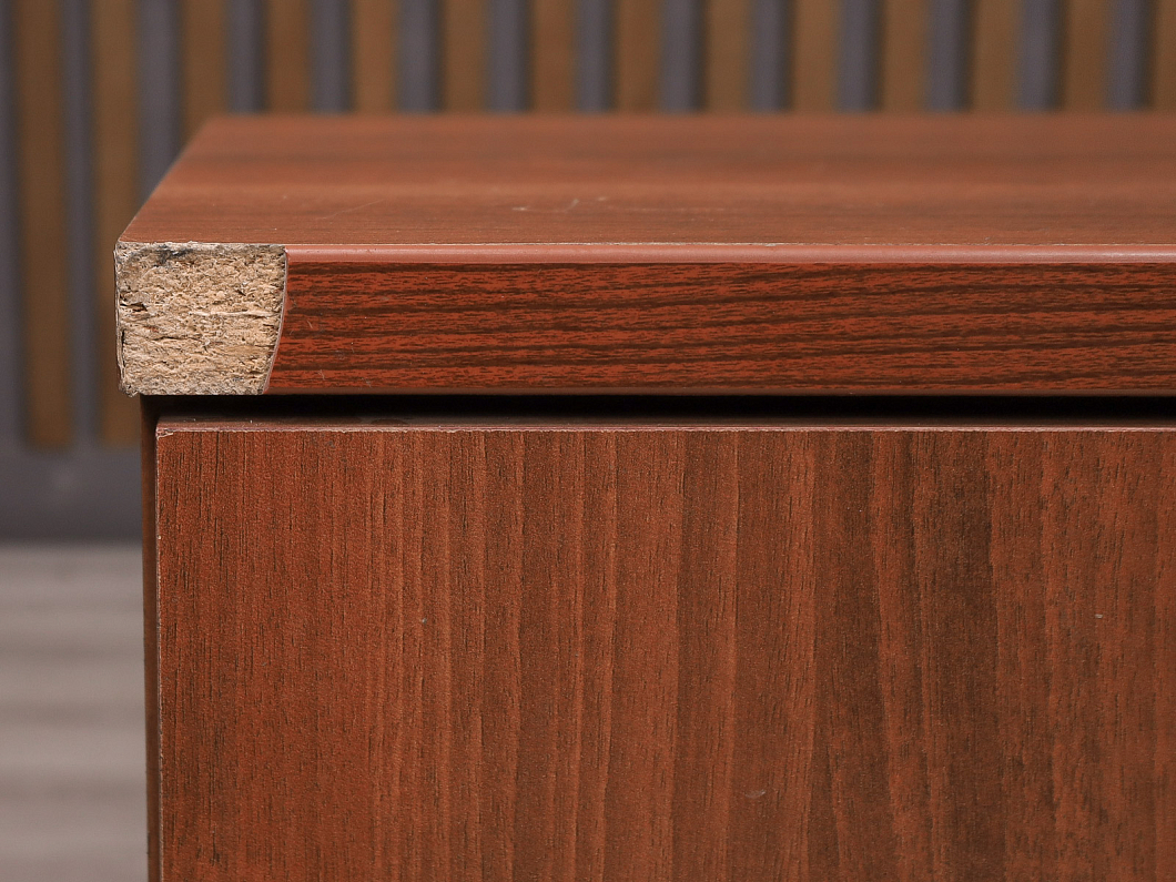 Тумба под оргтехнику ДСП Орех Россия (243511-08105)