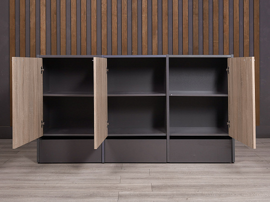 Шкаф для документов ДСП Ясень шимо Россия