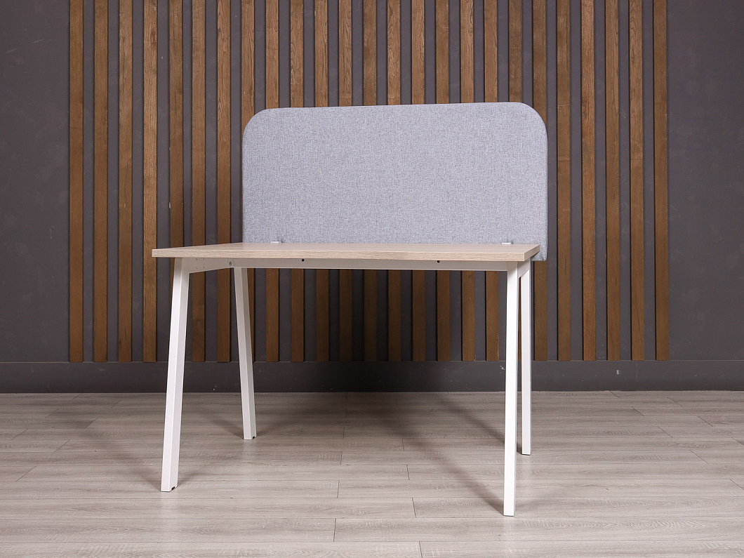 Настольный экран Перегородка Ткань Серый Россия (6264-20105)