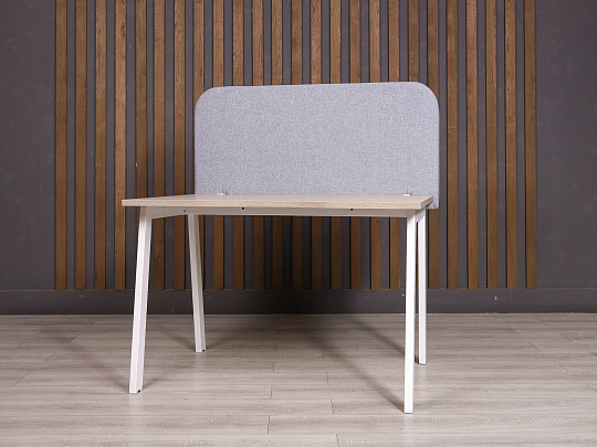 Настольный экран Перегородка Ткань Серый Россия