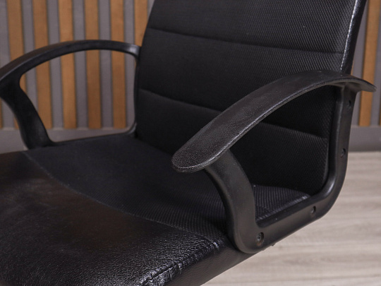 Офисное кресло IKEA Искусственная кожа Чёрный Россия