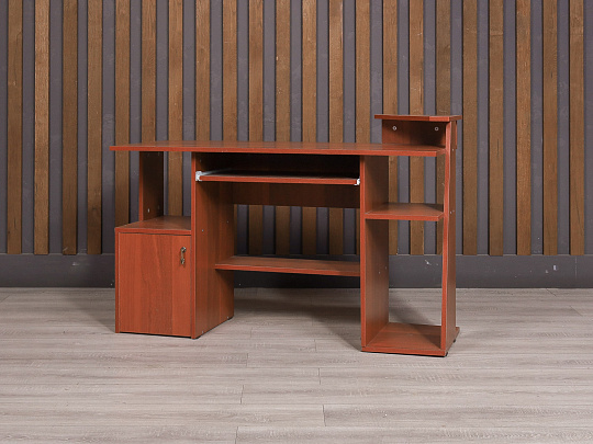 Стол с тумбой ДСП Вишня Россия