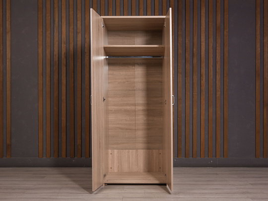 Шкаф для одежды ДСП Ясень шимо Россия