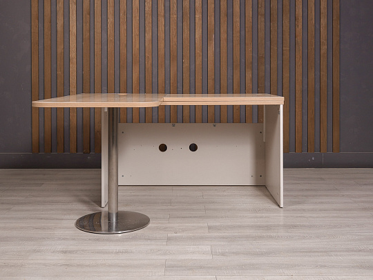 Стол угловой ДСП Ясень шимо Россия