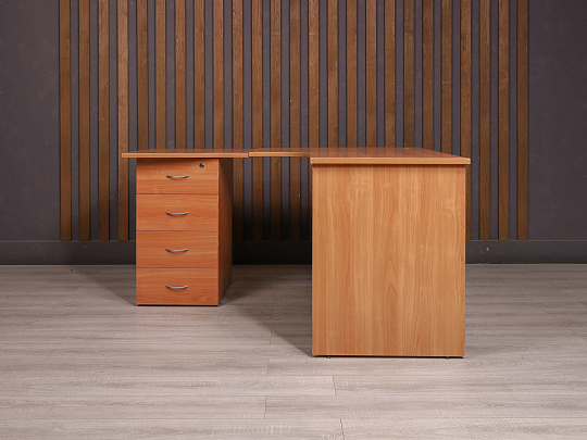 Стол с тумбой ДСП Ольха Россия