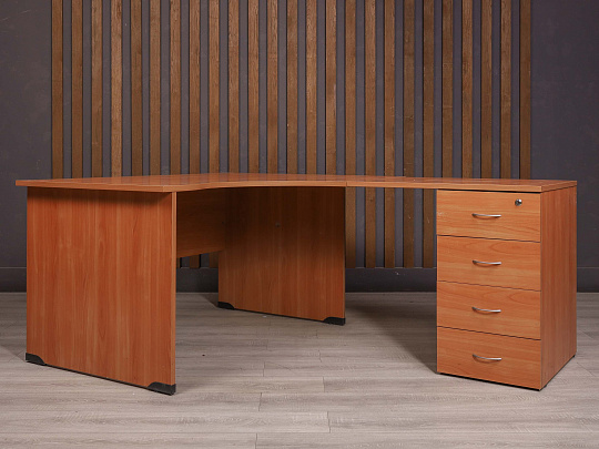 Стол с тумбой ДСП Ольха Россия