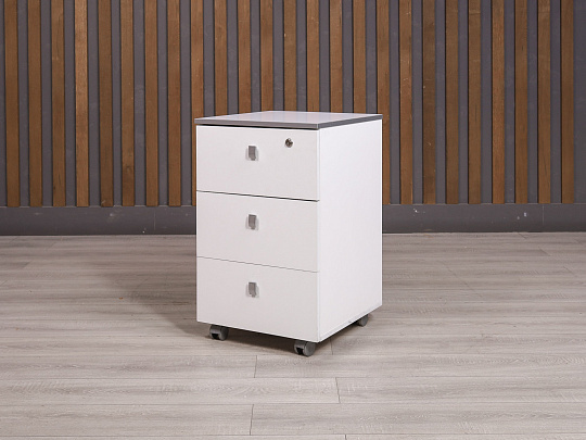 Тумба подкатная ДСП Белый Россия