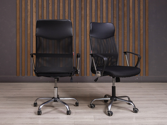 Офисное кресло EasyChair Ткань Чёрный Россия