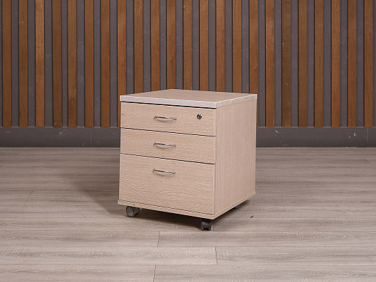 Тумба подкатная ДСП Ясень шимо Россия