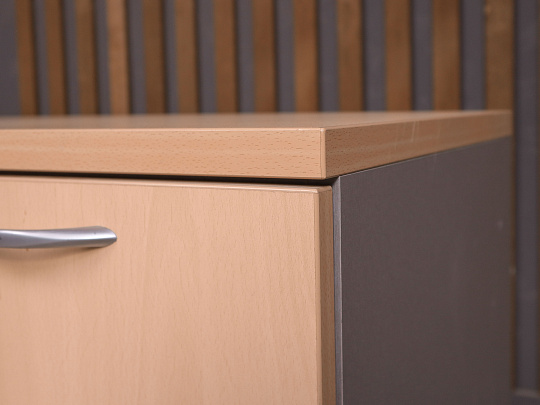 Тумба под оргтехнику ДСП Клен Россия