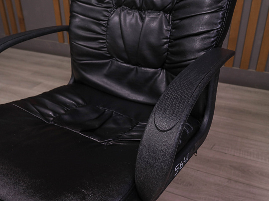 Офисное кресло Искусственная кожа Чёрный Россия