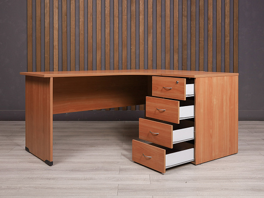 Стол с тумбой ДСП Ольха Россия