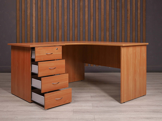 Стол с тумбой ДСП Ольха Россия