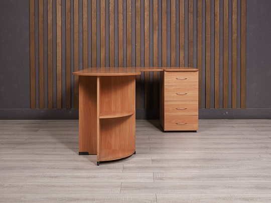 Стол с тумбой ДСП Ольха Россия