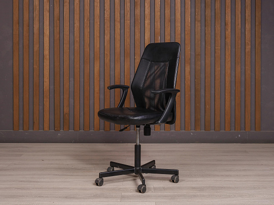 Офисное кресло Искусственная кожа Чёрный Россия
