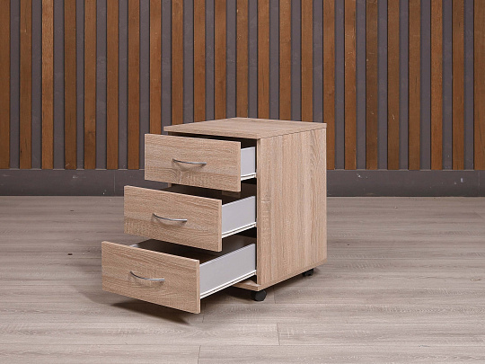 Тумба подкатная ДСП Ясень шимо Россия