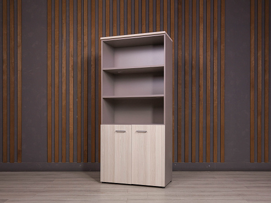Шкаф для документов ДСП Ясень шимо Россия