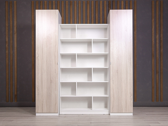 Шкаф для одежды ДСП Ясень шимо Россия