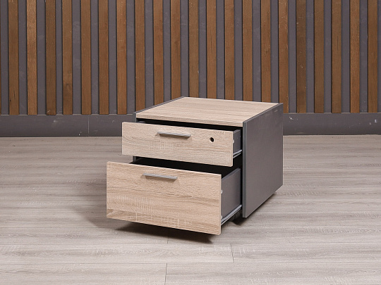 Тумба подкатная ДСП Ясень шимо Россия