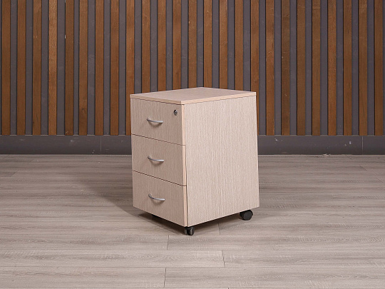 Тумба подкатная ДСП Ясень шимо Россия