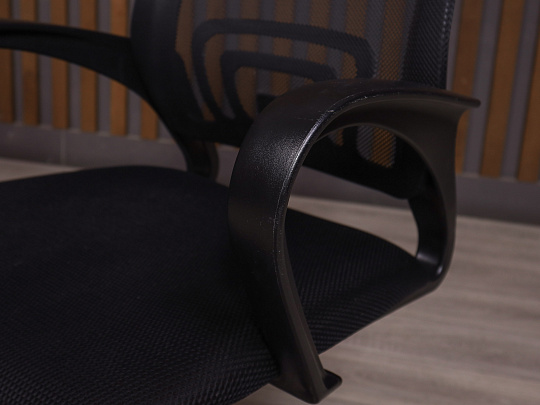 Офисное кресло Бюрократ Ткань Чёрный Россия