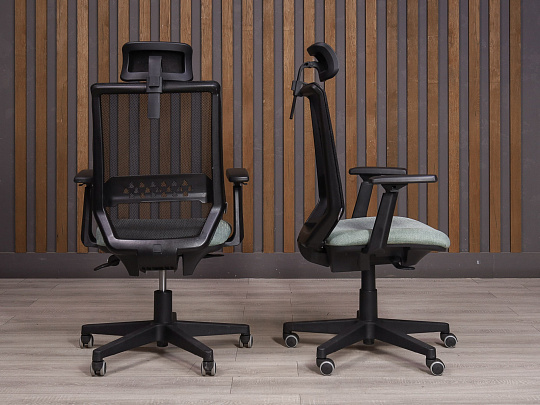 Офисное кресло Бюрократ EXPERT Ткань Зелёный Россия