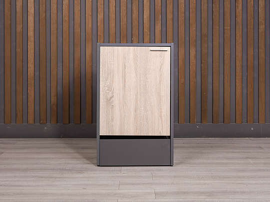 Тумба под оргтехнику ДСП Ясень шимо Россия