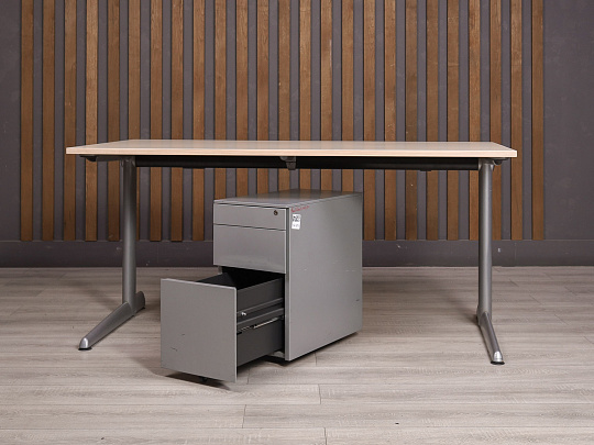 Стол с тумбой ДСП Дуб Импорт