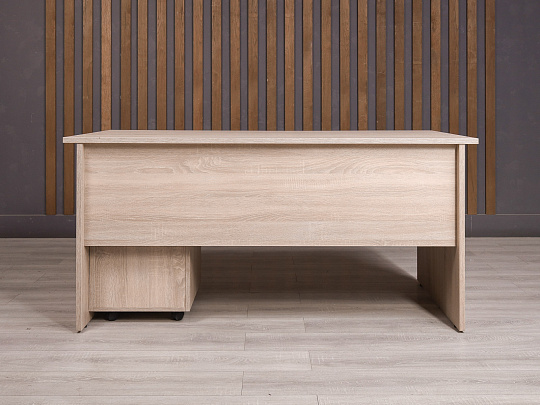 Стол с тумбой ДСП Ясень шимо Россия