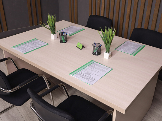 Стол для переговоров ДСП Дуб Россия