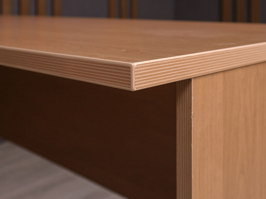 Стол с тумбой ДСП Орех Россия