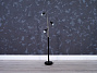 Лампа напольная IKEA Металл Чёрный Россия (762-15053)