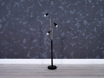 Лампа напольная IKEA Металл Чёрный Россия