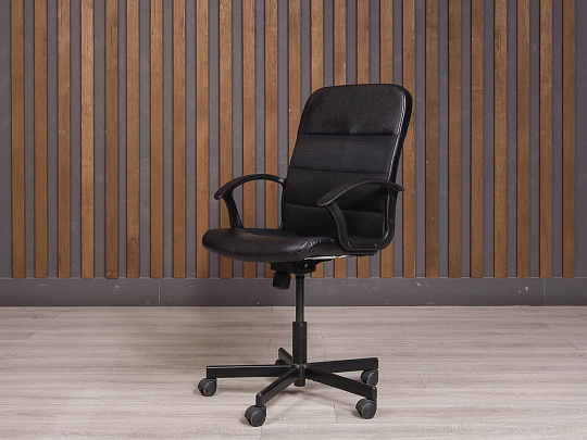 Офисное кресло IKEA Искусственная кожа Чёрный Россия