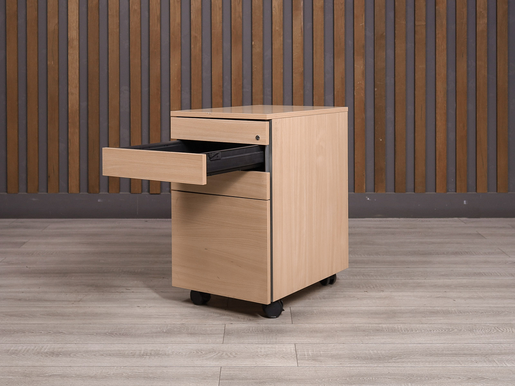 Тумба подкатная Steelcase ДСП Клен США (24157-11085)