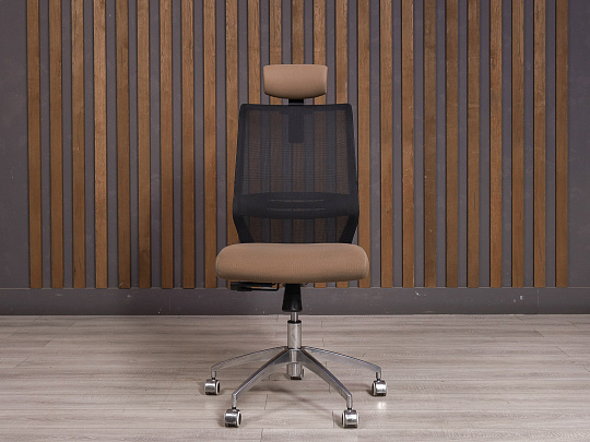 Кресло руководителя Ткань Коричневый Россия