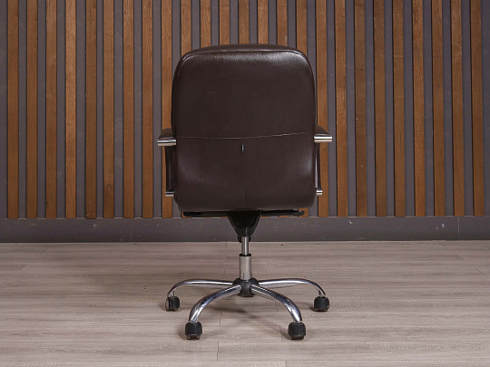 Кресло руководителя UNITAL Кожа Коричневый Россия