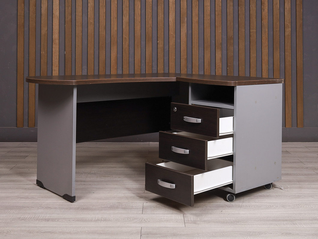 Стол с тумбой Berlin ДСП Венге Россия (21542-14105)