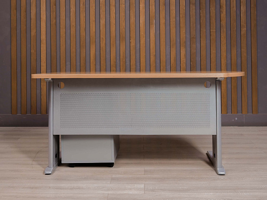 Стол с тумбой Berlin ДСП Ольха Россия