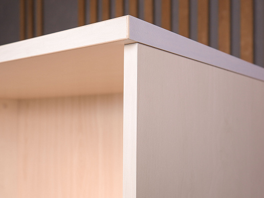 Шкаф-стеллаж для документов ДСП Дуб Россия