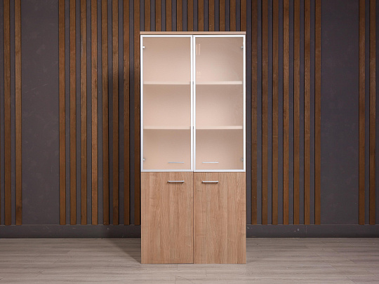 Шкаф для документов Accord ДСП Ясень шимо Россия