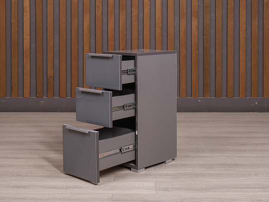 Тумба приставная ДСП Серый Россия