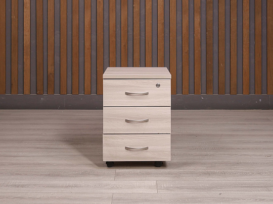 Тумба подкатная ДСП Ясень шимо Россия